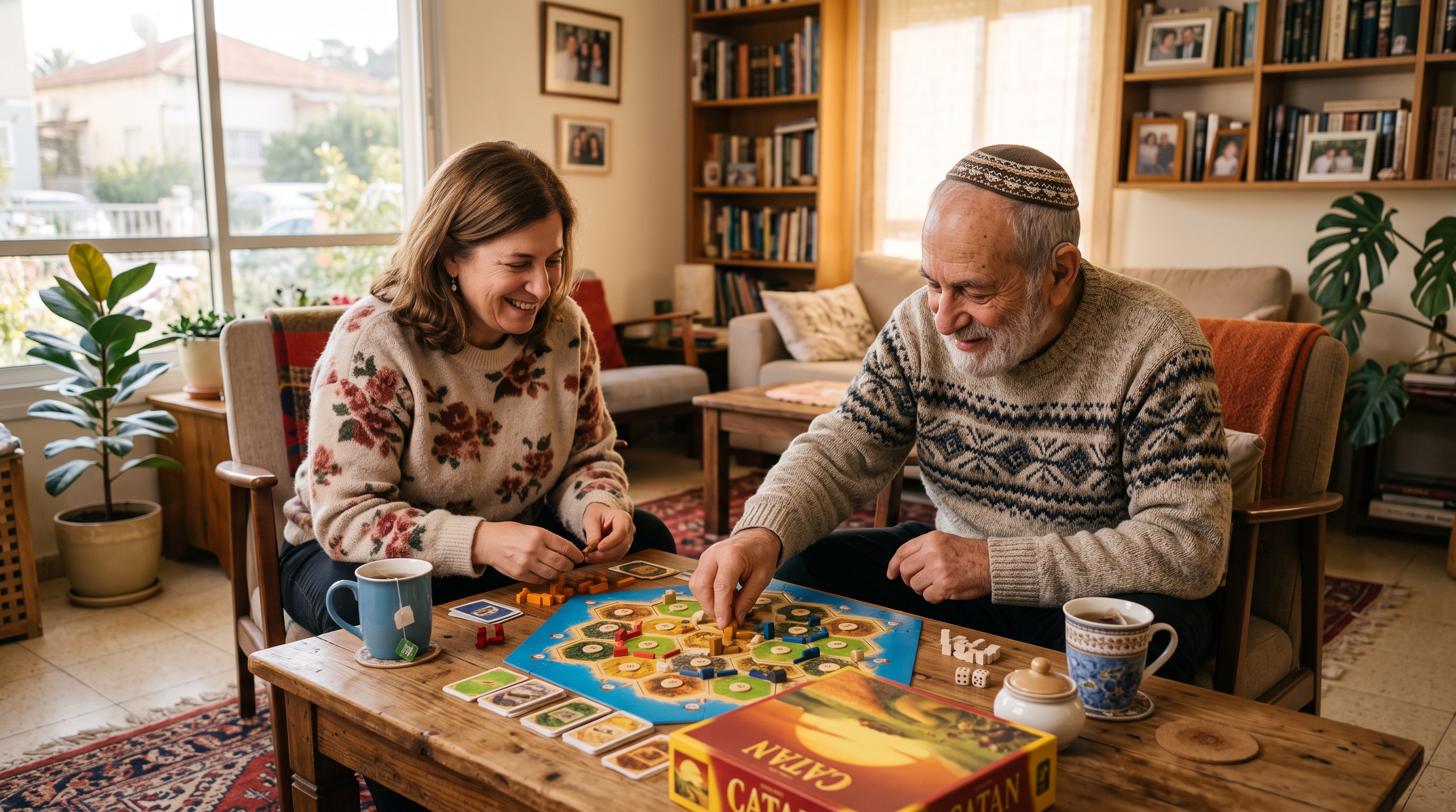 תמונת כותרת למאמר: משחקי חשיבה לגיל השלישי: המדריך המלא לשיפור תפקוד ואיכות חיים להורים מבוגרים