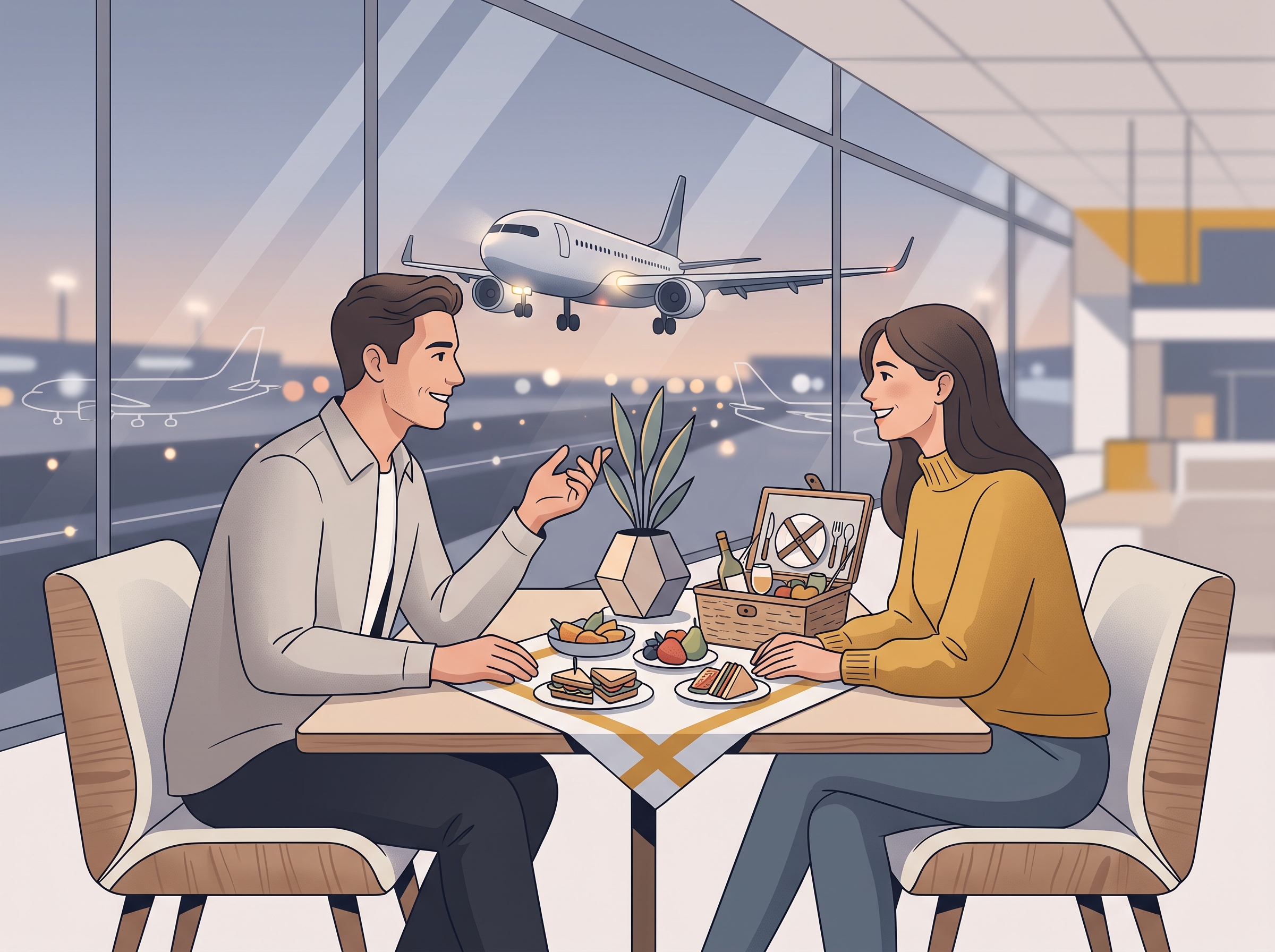 הדייט המושלם בטרמינל: רעיון יצירתי לזוגות