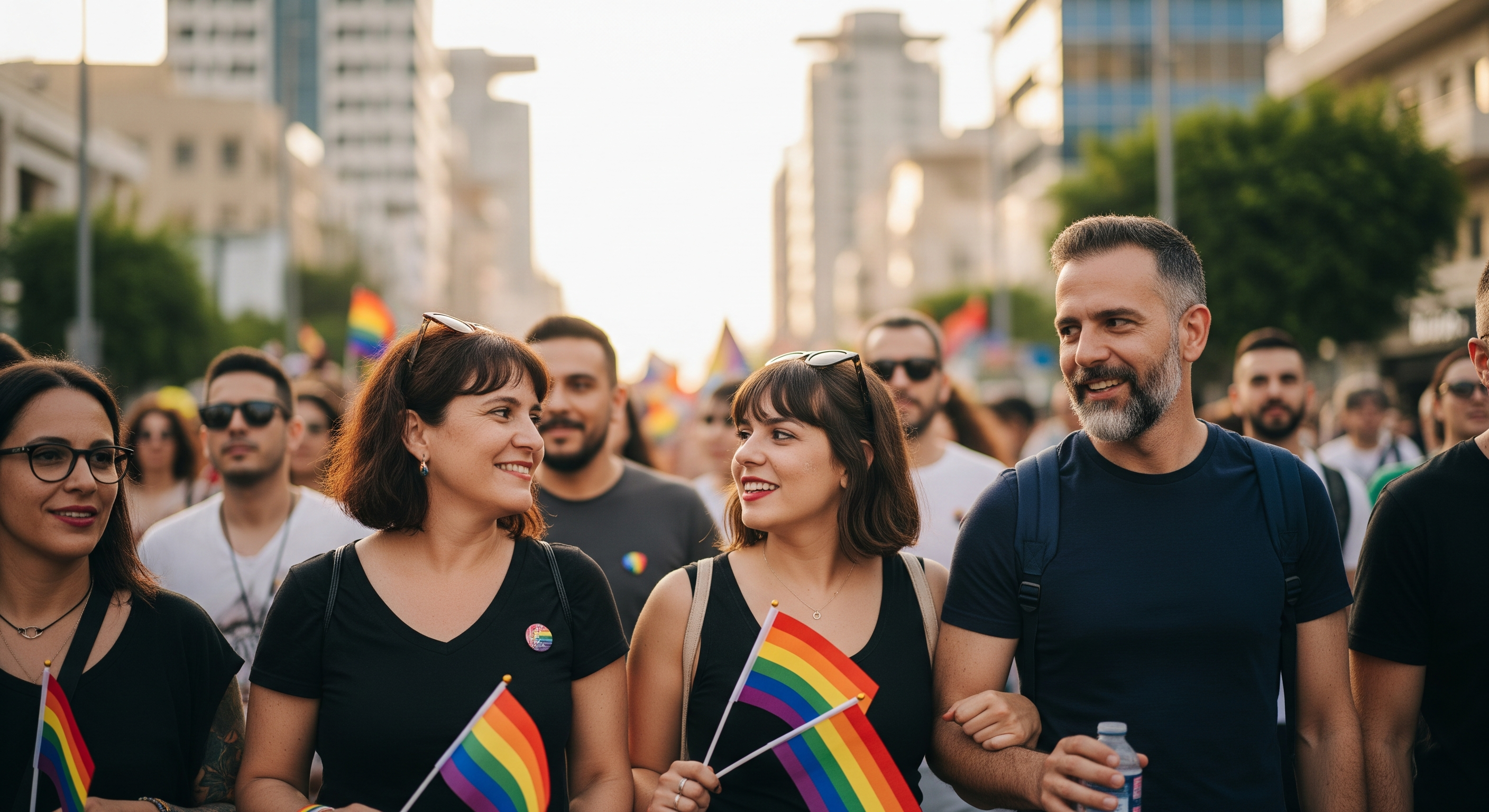 תמונת כותרת למאמר: מעבר לנצנצים ולבמות: למה אנחנו באמת צריכים את מצעד הגאווה אחרי שנתיים של שקט